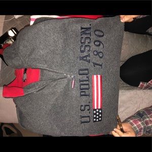 Vintage X Polo fleece pullover